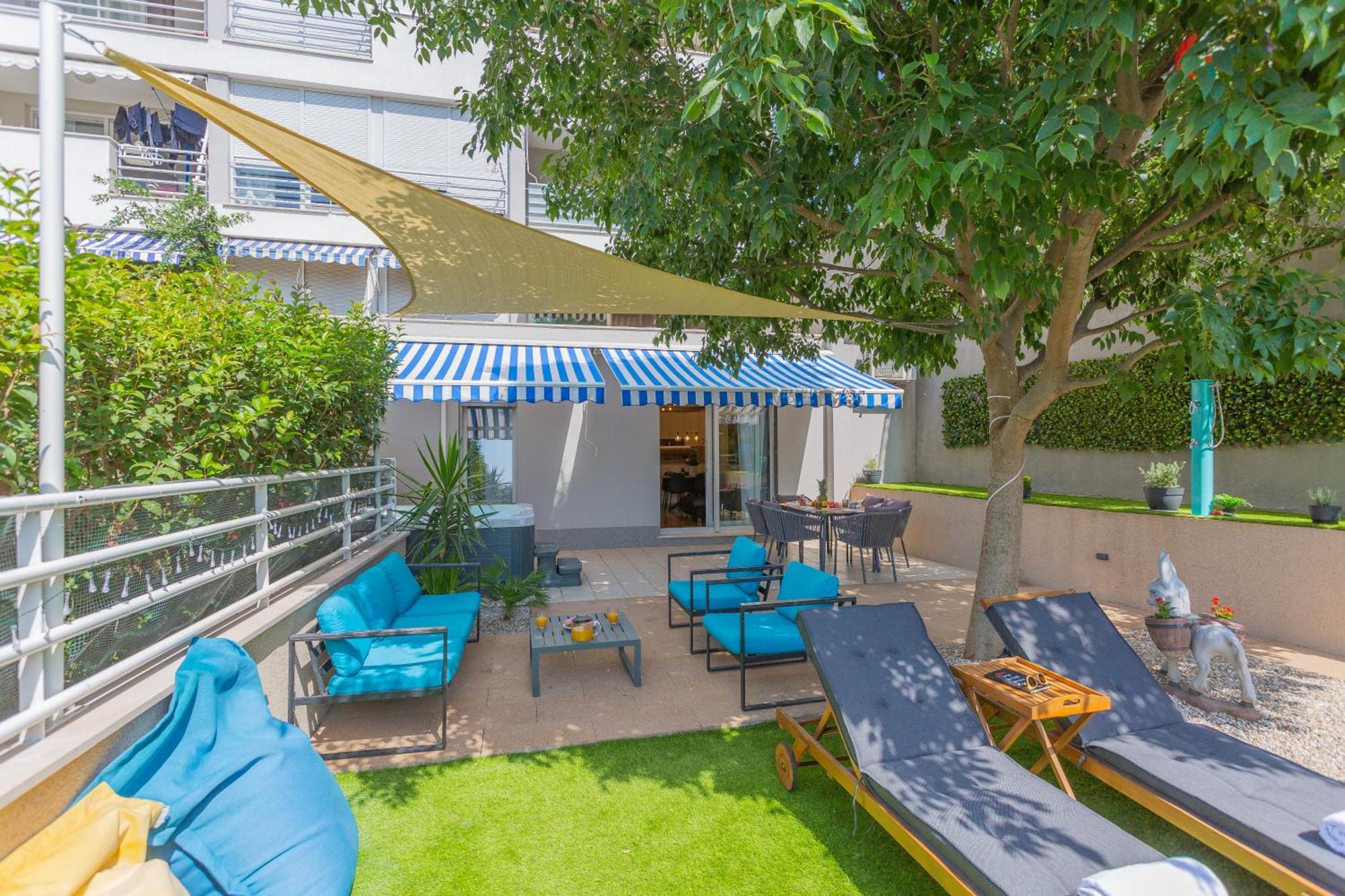 New Delux Green Garden Apartment With Hotube **** Split Exterior foto