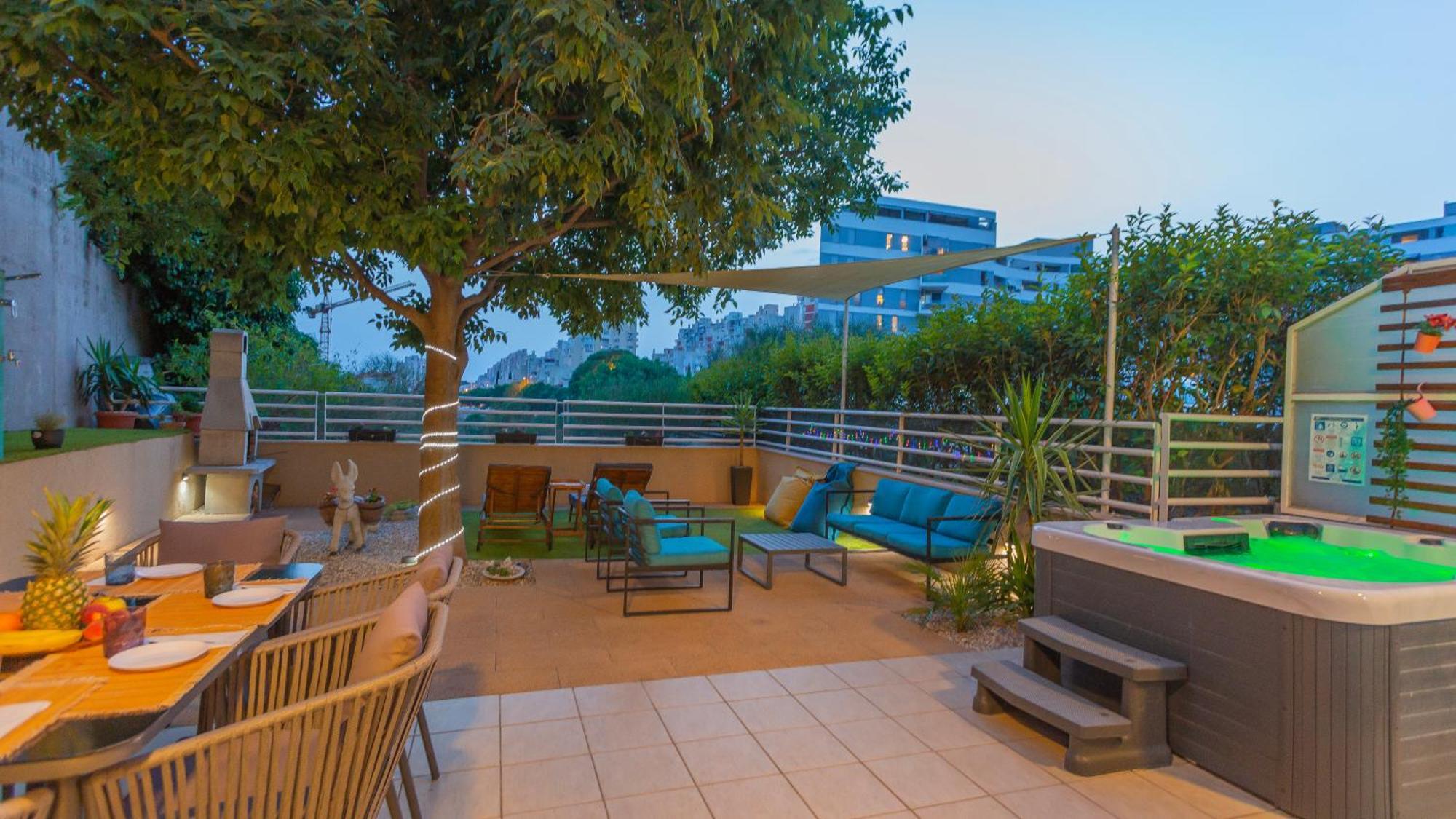 New Delux Green Garden Apartment With Hotube **** Split Exterior foto